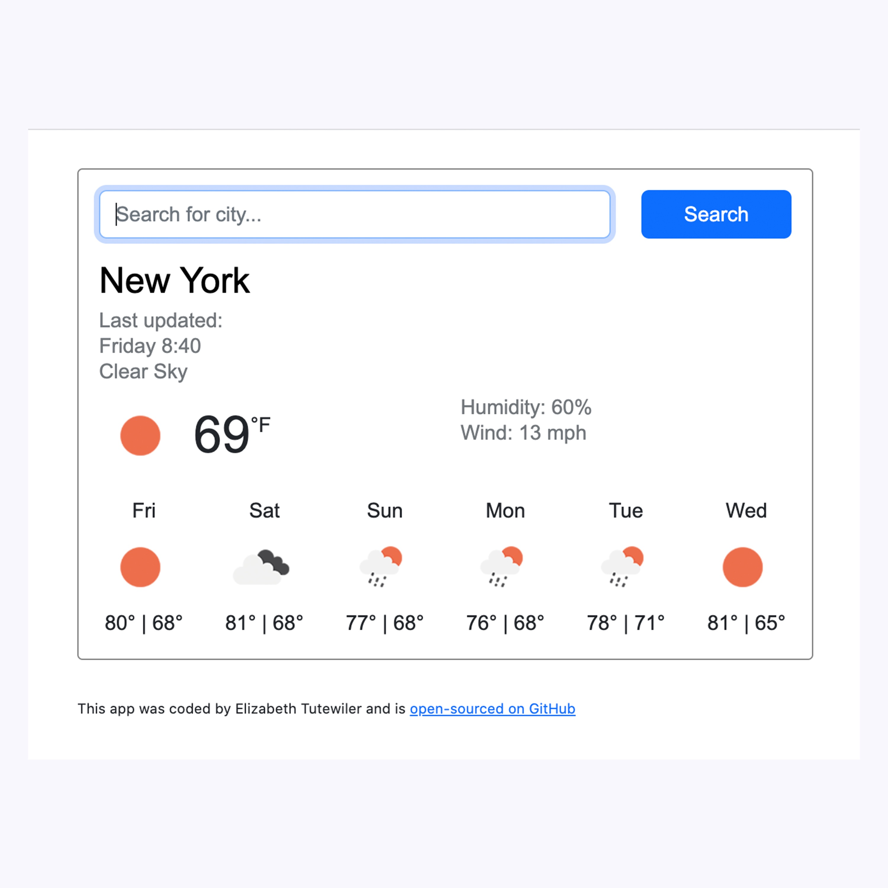 Weather App